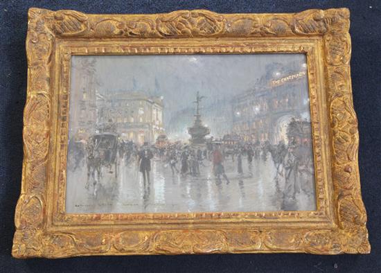 § Georges Stein (c.1870-c.1955) London, Piccadilly 1899 9.25 x 13.75in.